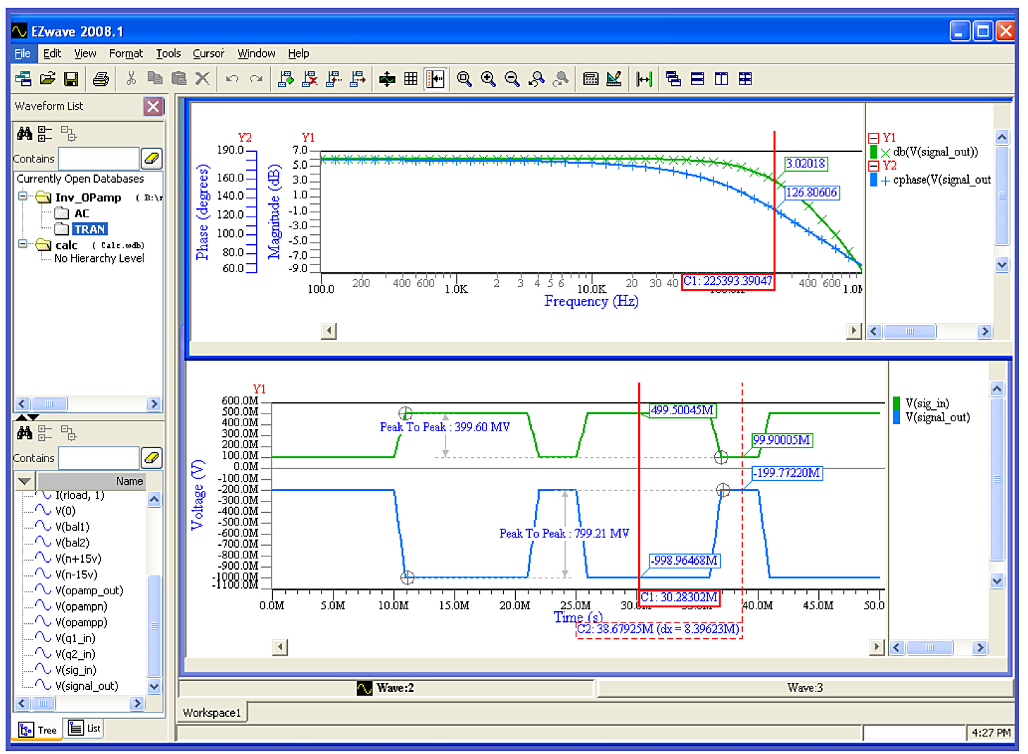 Customise the display of the simulation results for clearer understanding using an intuitive viewer